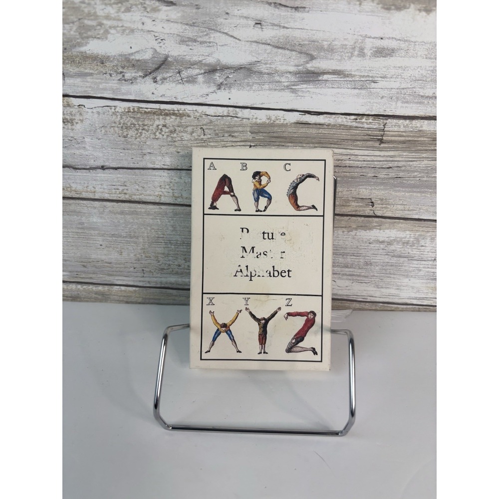Posture Master Alphabet Cards from Colonial Williamsburg, VA